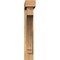 Ekena Millwork Imperial Block Smooth Bracket w/ Offset Brace, Western Red Cedar, 5 1/2"W x 30"D x 34"H BKT0604X30X34IMP05SWR - alternate 2